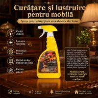 San Clean Solutie pentru mobila spray 500 ml - thumbs image 2