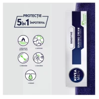 Nivea Crema pentru ras pentru ten sensibil 100 ml - thumbs image 4