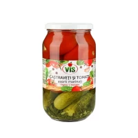 Vis Asorti 980g №2 (castravet,tomate) marinati b/s