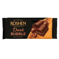 Шоколад пористый Dark Bubble Roshen м/у 80г