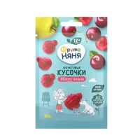 FrutoNanny Bucati de fructe mar si visina 15g