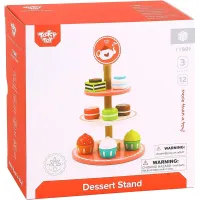 Jucarie farfurii cu deserturi din lemn TY991 - thumbs image 3