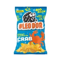 Leodor Chipsuri cu gust de crab 150g