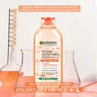 Garnier Naturals Apa micelara cu efect exfoliant delicat, 400 ml - thumbs image 2