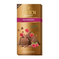Heidi Ciocolata de lapte cu zmeura 80 g