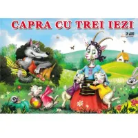 Cartea Carton Capra cu trei iezi