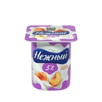 Iaurt Nejnii cremos 5% cu suc de piersici 100 g