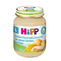 HiPP Piure de curcan cu cartofi și porumb dulce (4+ luni), 125 g