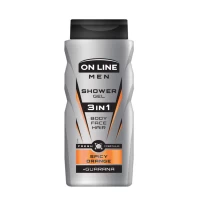 On Line Gel de dus 400ml Men Spicy Orange 3in1 - thumbs image 1