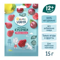 FrutoNanny Bucati de fructe mar si visina 15g - thumbs image 2