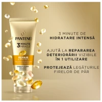 Pantene Balsam de par Repair & Protect, 3 Minute Miracle pentru par fragil si uscat 220ml - thumbs image 2