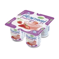 Йогурт Нежный сливочный 5% с соком Клубники 100 г - thumbs image 3