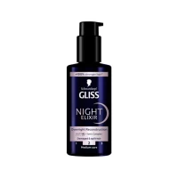 Gliss Night Elixir Overnight Reconstruction Лечебная сыворотка для поврежденных и секущихся волос Sc