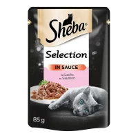 Sheba Hrana Umeda Pisici Somon In Sos Plic 85g