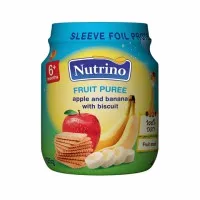 Nutrino Piure din mere, banane si biscuiti (6 luni) 125g - thumbs image 1