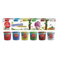 Тесто для лепки PLAY DOUGH  в баночках, 6 х 100 г - thumbs image 2
