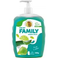 Family Sapun crem 1000 ml Aloe si laim