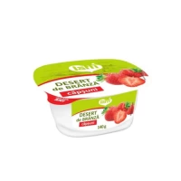 Latti Desert de branza cu capsuni 6,5%, 140 g