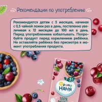 FrutoNanny Mors din merișor, afine și vișină 200 ml, de la 5 luni - thumbs image 3