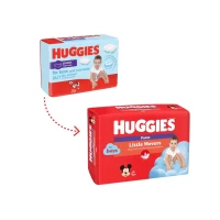 Huggies Little Movers Scutece chilotel №6,16-22kg, pentru baieti 44 buc - thumbs image 2