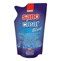 Средство для мытья стекол Sano Clear Blue 750 мл (запасной блок) - thumbs image 2