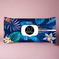Papilion servetele umede 90 buc Tropic Flowers - thumbs image 3
