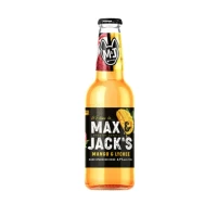 Пивной напиток Max Jack манго и личи 4,7% алк. стекло, 450 мл