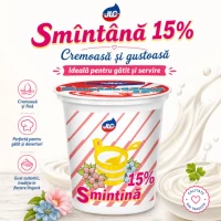 JLC Smantana 400gr pahar 15% - thumbs image 2