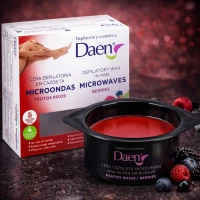 Daen Воск для депиляции Чаша для микроволновой печи - ягоды 90г - thumbs image 2