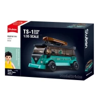 Constructor Sluban Bus cu Surfer, 276 piese