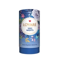 Lovare Ceai negru și verde 1001 Nights, cu fructe și petale de flori 80 g