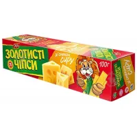 Чипсы Золотистые с сыром, 100г - thumbs image 2
