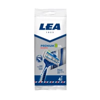 LEA  Aparat de ras Premium 3 lame 4 buc