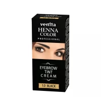 Venita Henna Color Vopsea-crema sprancene Negru