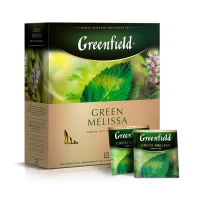 Greenfield Ceai verde Green Melissa 100p х 1,5g - thumbs image 1