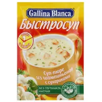 Gallina Blanca Supa instant crema de ciuperci cu pesmeti 17g