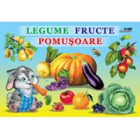 Cartea Carton Legume, Fructe, Pomusoare