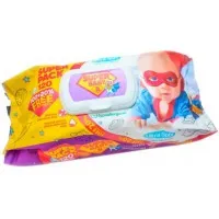 Super Baby Servetele umede 120 buc Musetel si Aloe - thumbs image 1