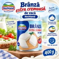 Hochland Branza extra cremoasa 400 g - thumbs image 2