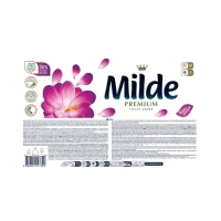 Milde Туалетная бумага, 3 слоя, 32 рулона Relax Purple - thumbs image 4