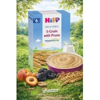 HiPP Terci de lapte cu 5 cereale și prune uscate (6+ luni), 250 g - thumbs image 3