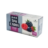 Чай черный цейлонский байховый мелкий Лесные ягоды Три слона 20x1.5г - thumbs image 2