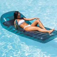 Saltea gonflabila tip sezlong cu suport pahar, 211×99 cm, max. 100 kg, Intex (58723) - thumbs image 2
