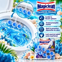 Magiclean Odorizant toalet 2 x 50 gr Tropical Marine - thumbs image 2