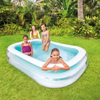 Piscină gonflabilă pentru familie Swim Center Family, 262×175×56 cm, 770 L, 6+ ani, Intex (56483) - thumbs image 2