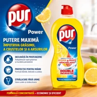 Pur Detergent de vase 450 ml Power Lemon - thumbs image 2