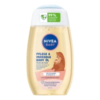 Nivea Baby Ulei de masaj cu ulei de migdale si vitamina E, 200 ml
