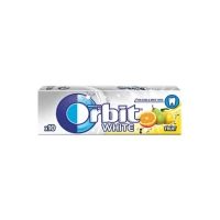 Orbit живательнная резинка white fruit bag 14 g