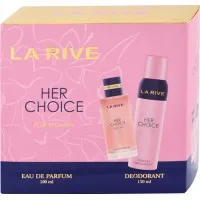 Set La Rive Woman Her Choice (apa de parfum100ml+deo 150cm3)