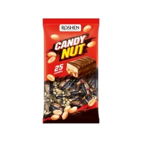 Конфеты Roshen Candy Nut, мягкая карамель с арахисом, 200 г